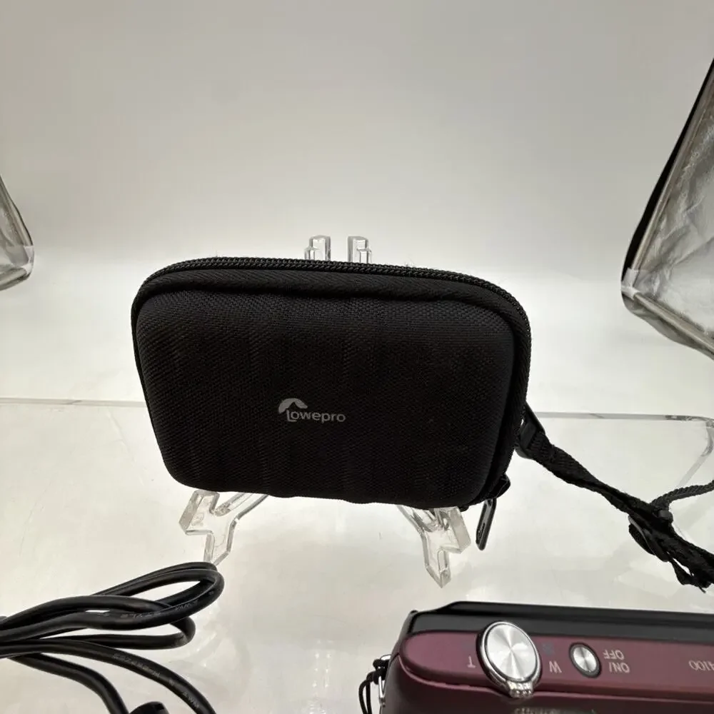 Nikon Coolpix S4100 Digital Camera Plum Purple Untested /4 Parts Lense Error-Vid